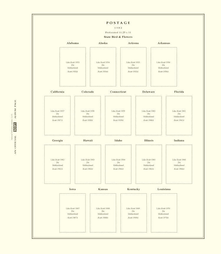 Scott US National Perf Varieties 1975-1998