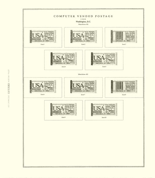 Scott US Computer Vended 1989-2012 #1