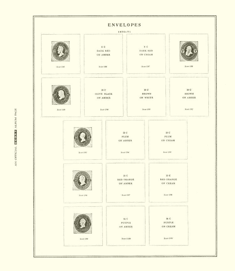 Scott US Postal Stationery 1853-1999