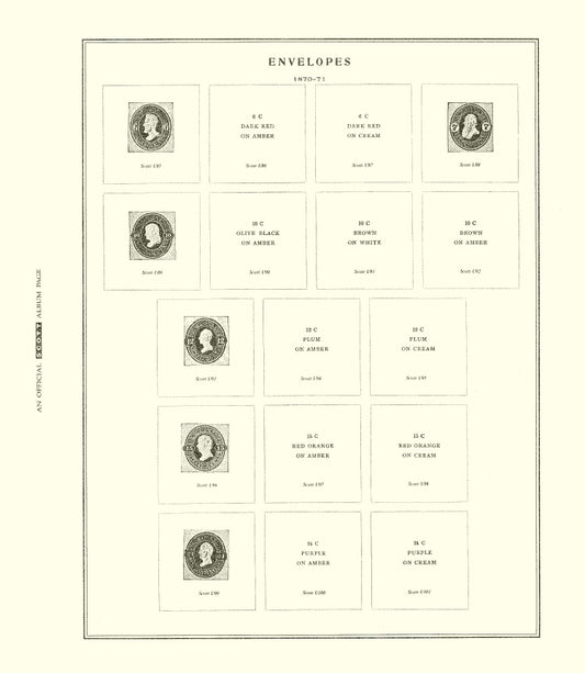 Scott US Postal Stationery 1853-1999