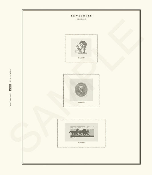 Scott US Postal Stationery 2001-2015