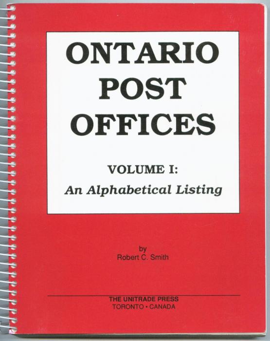 Ontario Post Offices Volume 1 and 2