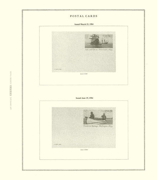 Scott US Postal Cards 1982-1995