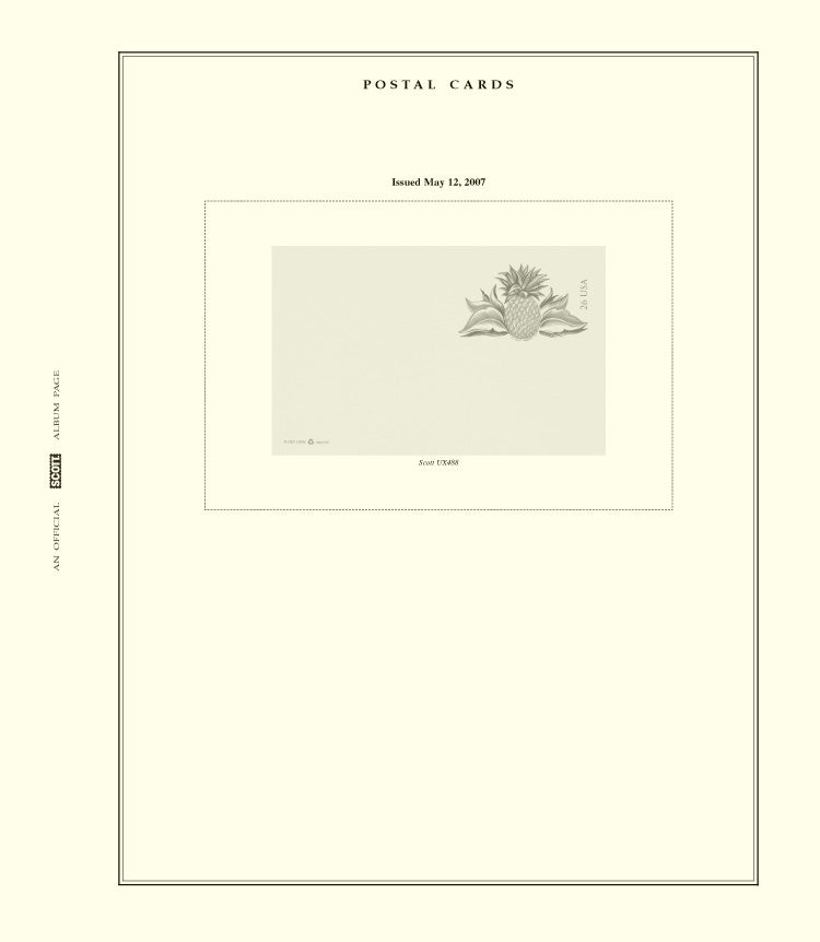 Scott US Postal Cards 2007-2014