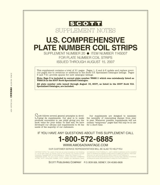 Scott US Comprehensive PNC  2007 #20
