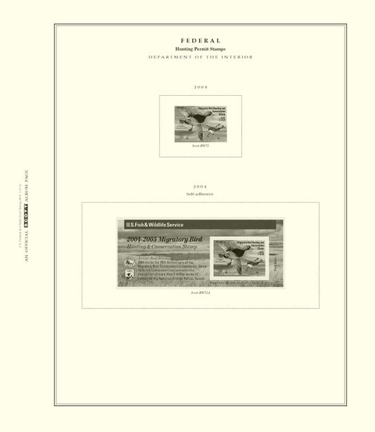 Scott US Hunting Permits (Duck) 2004 #18