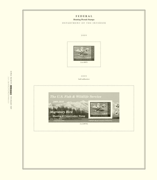 Scott US Hunting Permits (Duck) 2009 #23