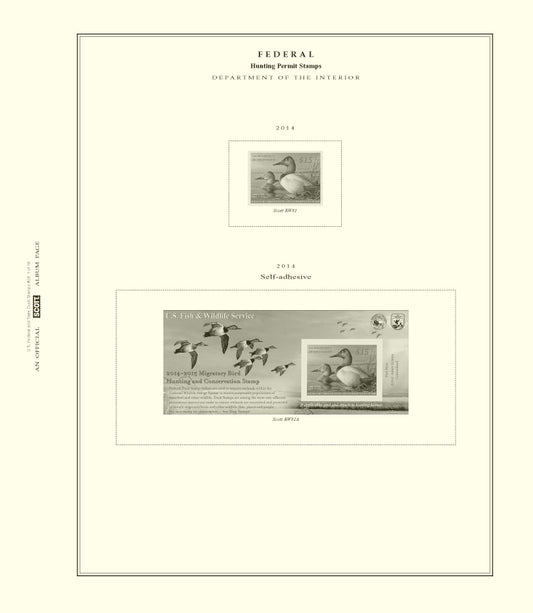Scott US Hunting Permits (Duck) 2014 #28