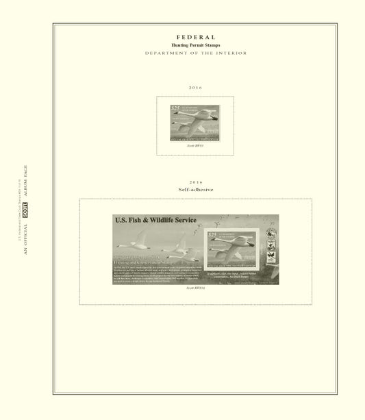 Scott US Hunting Permits (Duck) 2015 #29