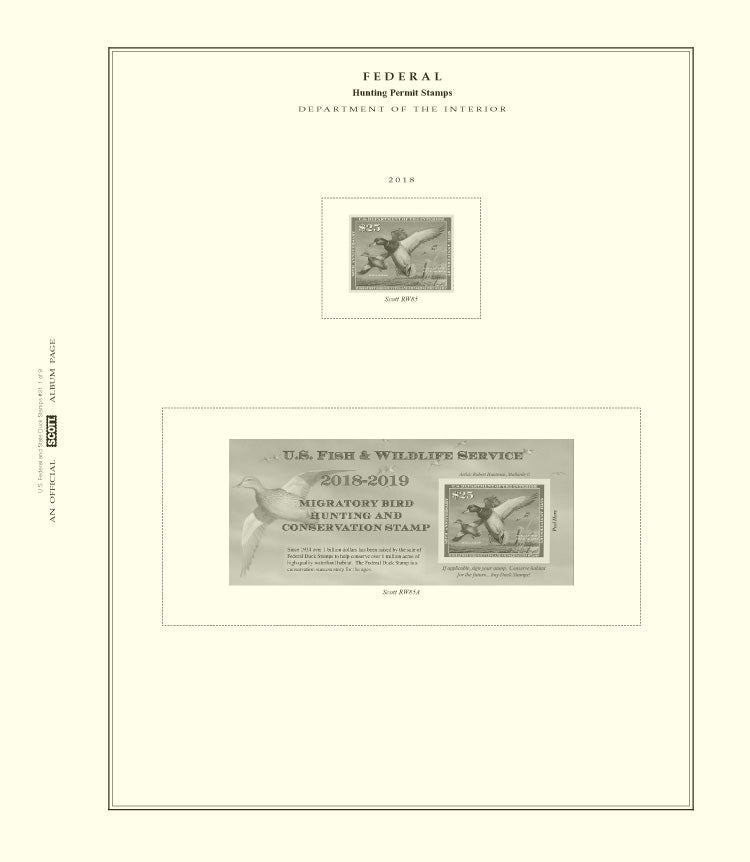 Scott United States Hunting Permits Duck 2025 #39