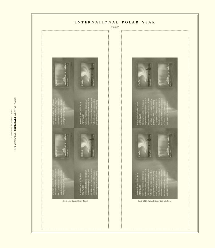 Scott US Gutter Pairs & Blocks 2007 #10