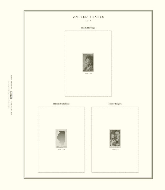 Scott US Comprehensive Plate Blocks 2018 #1