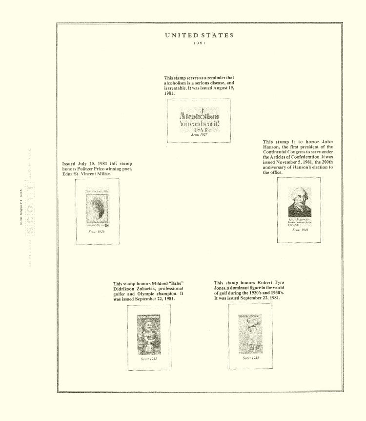 Scott US Commemorative Singles 1982 #12