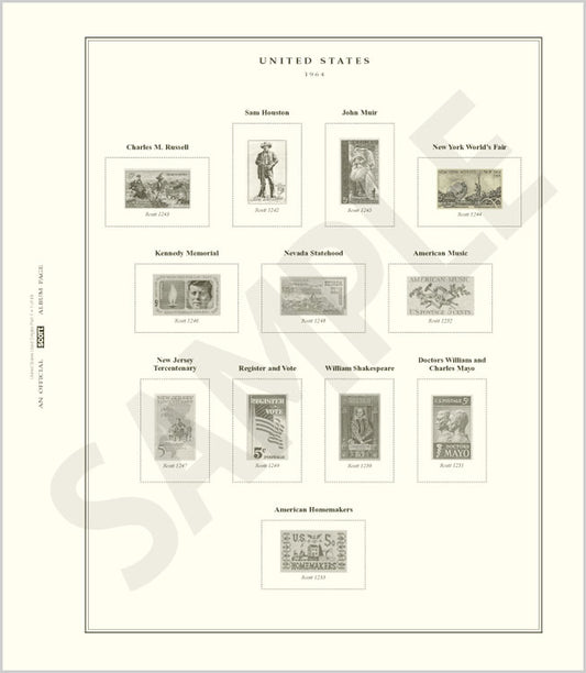 Scott US National Used Singles Pt 1 1964-1979