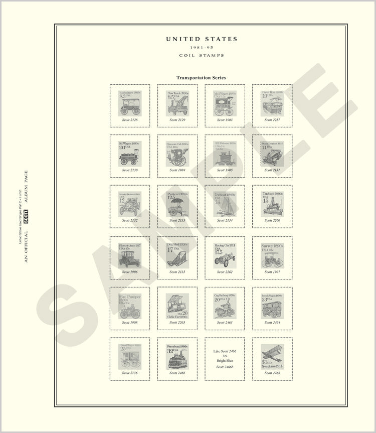 Scott US National Used Singles Pt 2 1980-1989