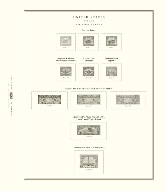 Scott US National Used Singles Pt 9 1918-2012