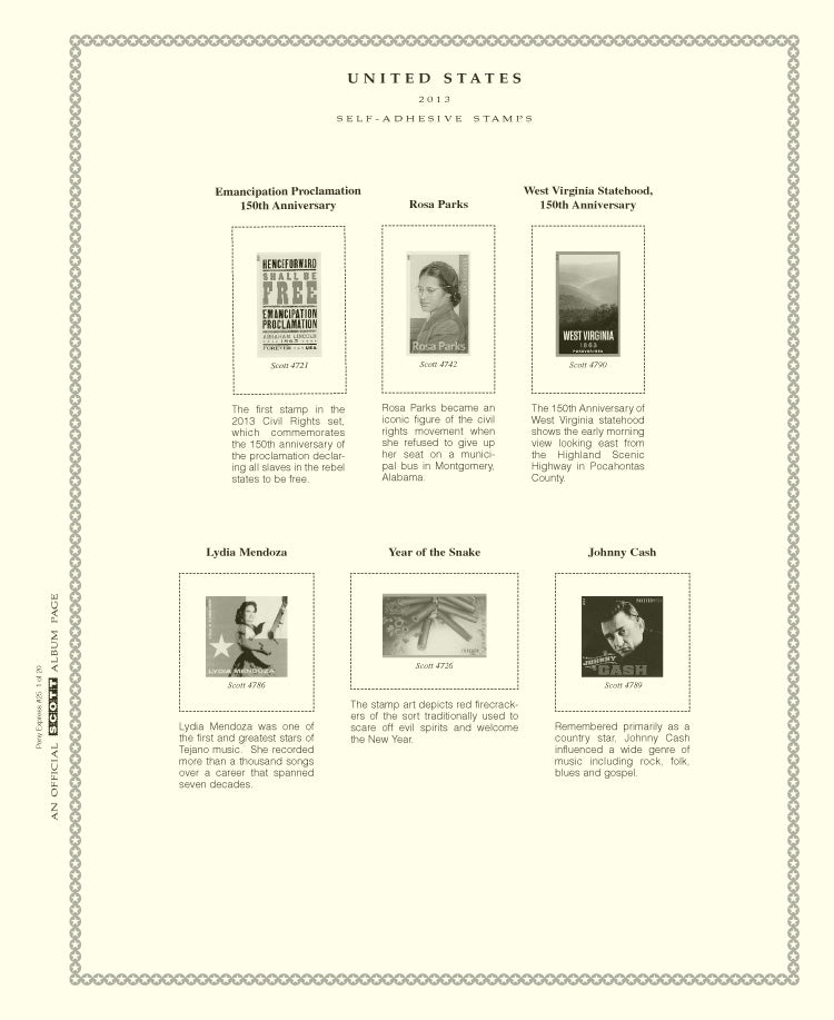 Scott US Pony Express 2013 #25