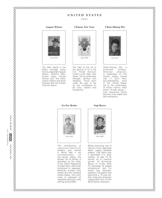 Scott US Pony Express 2021 #33