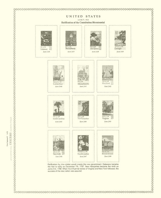 Scott US Pony Express 1989 #1