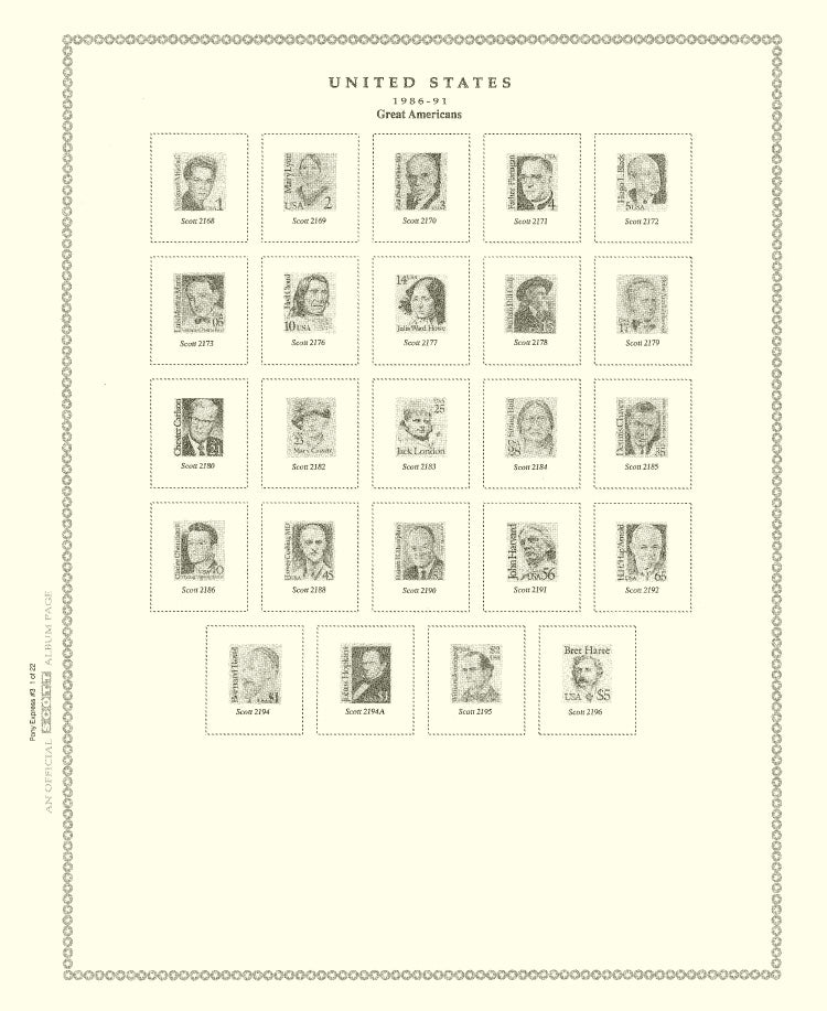 Scott US Pony Express 1991 #3