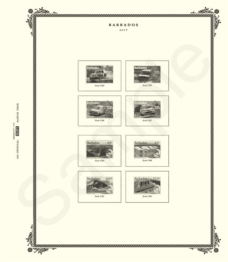 Scott Barbados 2008-2009 Supp #12