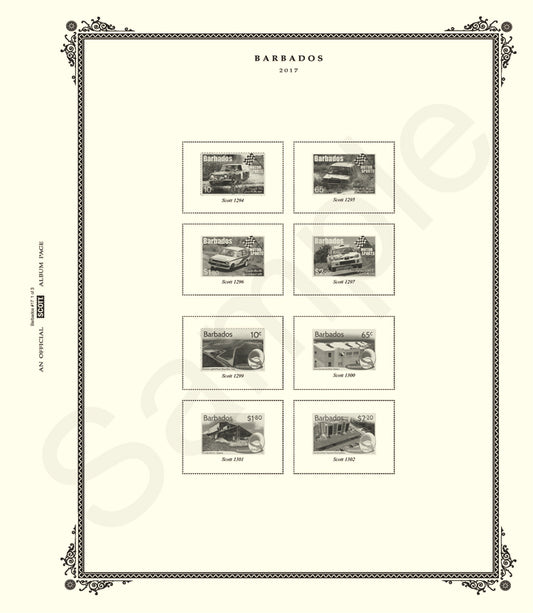 Scott Barbados 2018 Supp #17