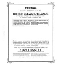 Scott British Leeward Islands 1994 #9