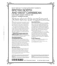 Scott Br. North & West Caribbean 1991 #6