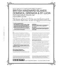 Scott British Windward Islands 1992 #7