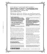 Scott British East Caribbean 1992 #7