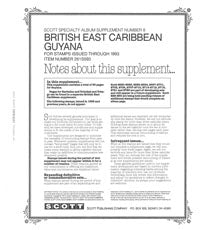 Scott British East Caribbean 1993