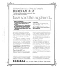 Scott British Africa 1993 Supp #5