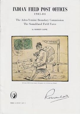 Indian field post offices, 1903-04