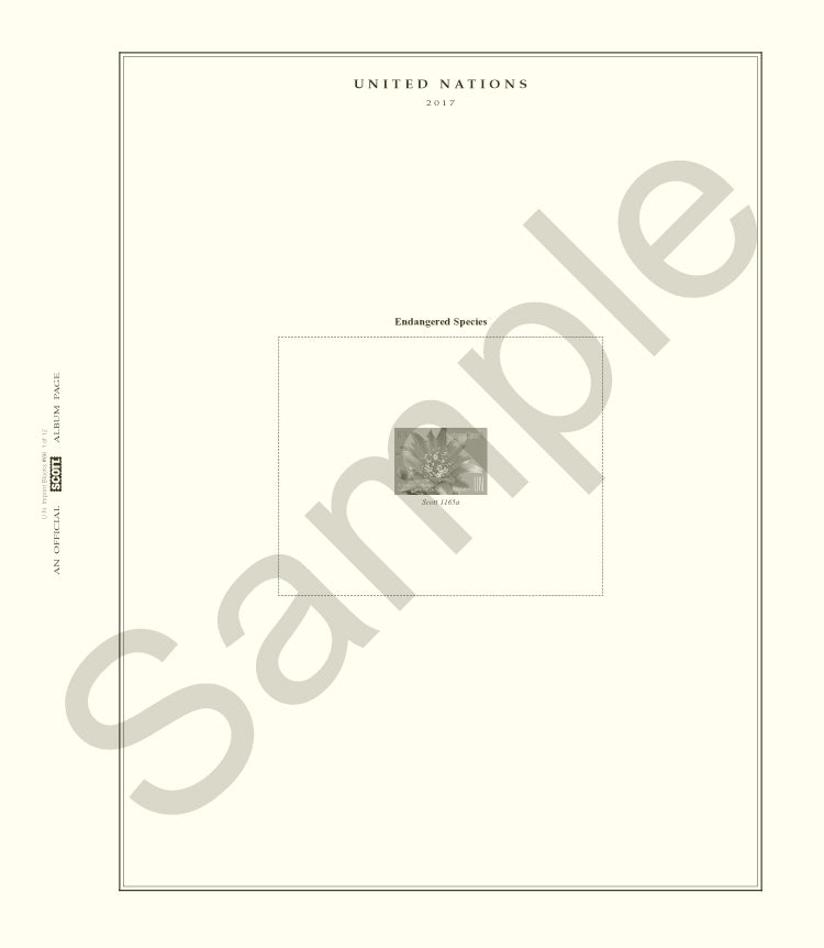 Scott UN Imprint Blocks 2025 #74