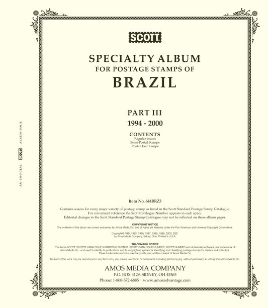 Scott Brazil Pages 1994-2000