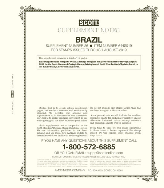 Scott Brazil 2019 Supp #26