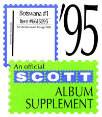 Scott Botswana 1995 Supp #1
