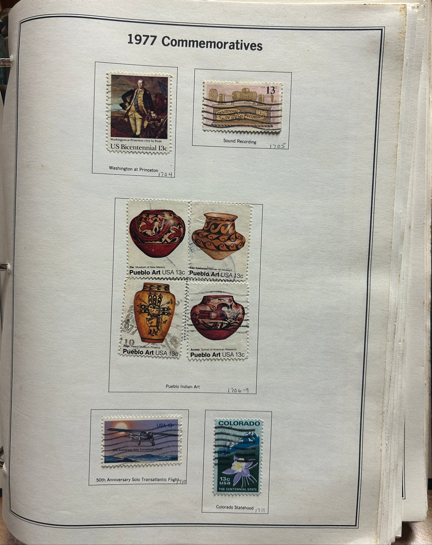 American Heirloom Collection of the United States Stamps