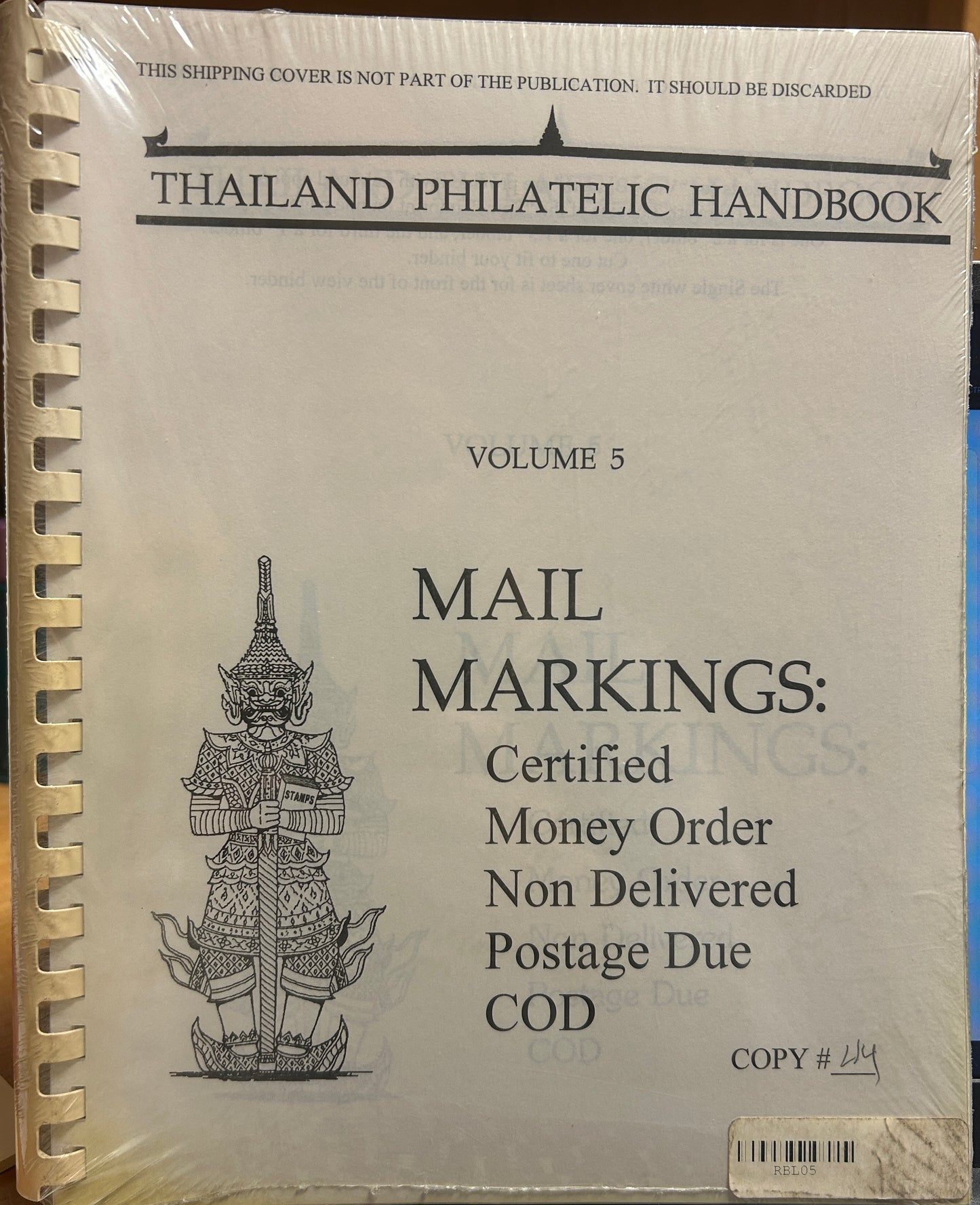 Thailand Philatelic Handbook Volume 5 Mail Markings