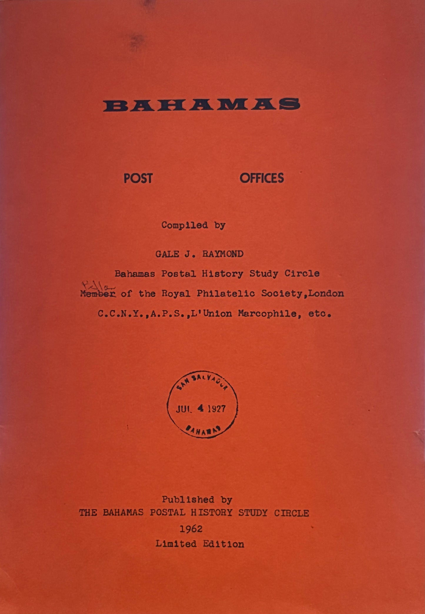 Bahamas Post Offices