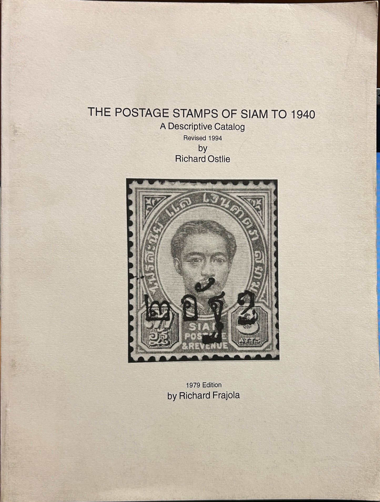 The postage stamps of Siam to 1940