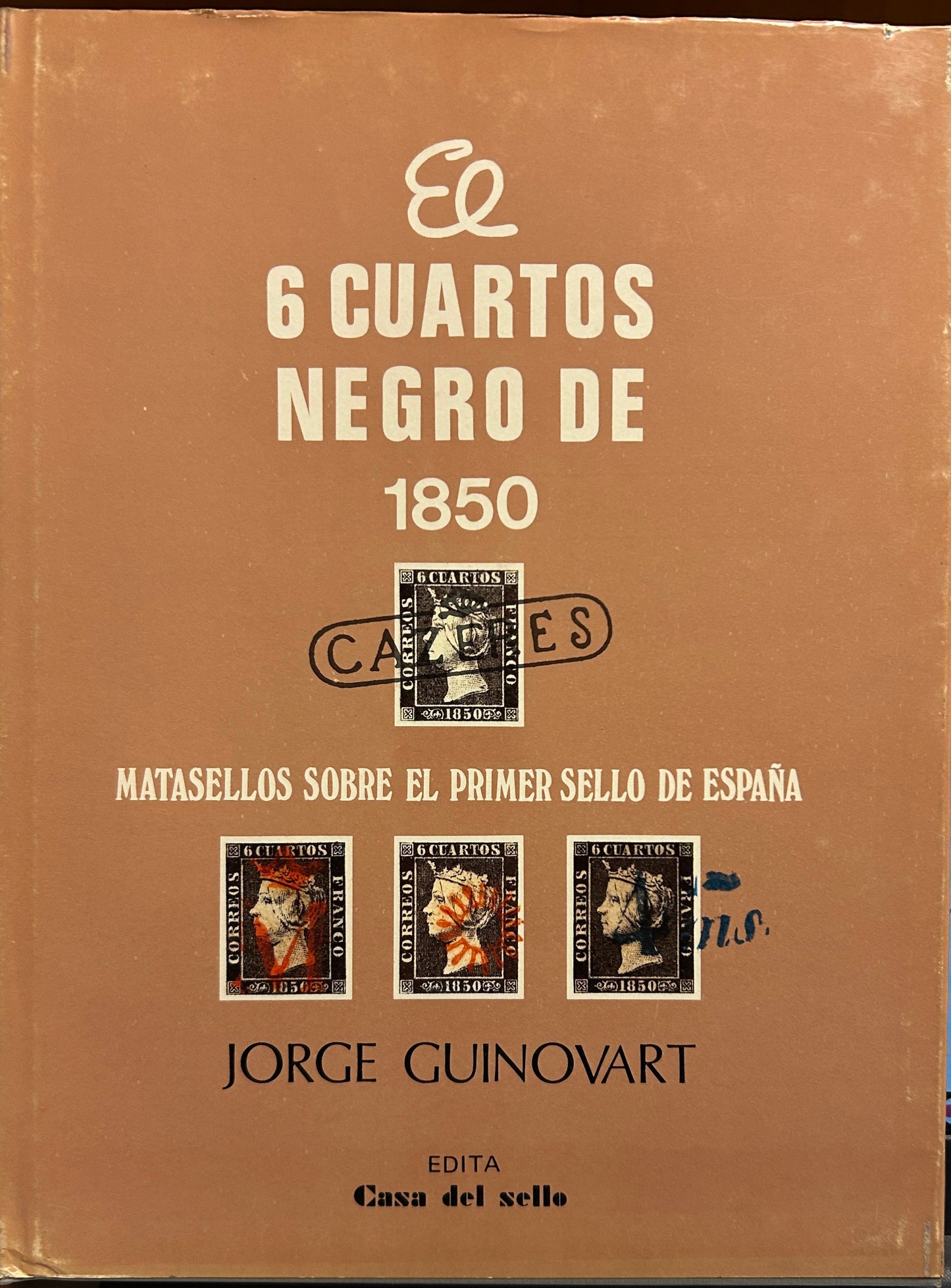 6 Cuartos Negro De 1850