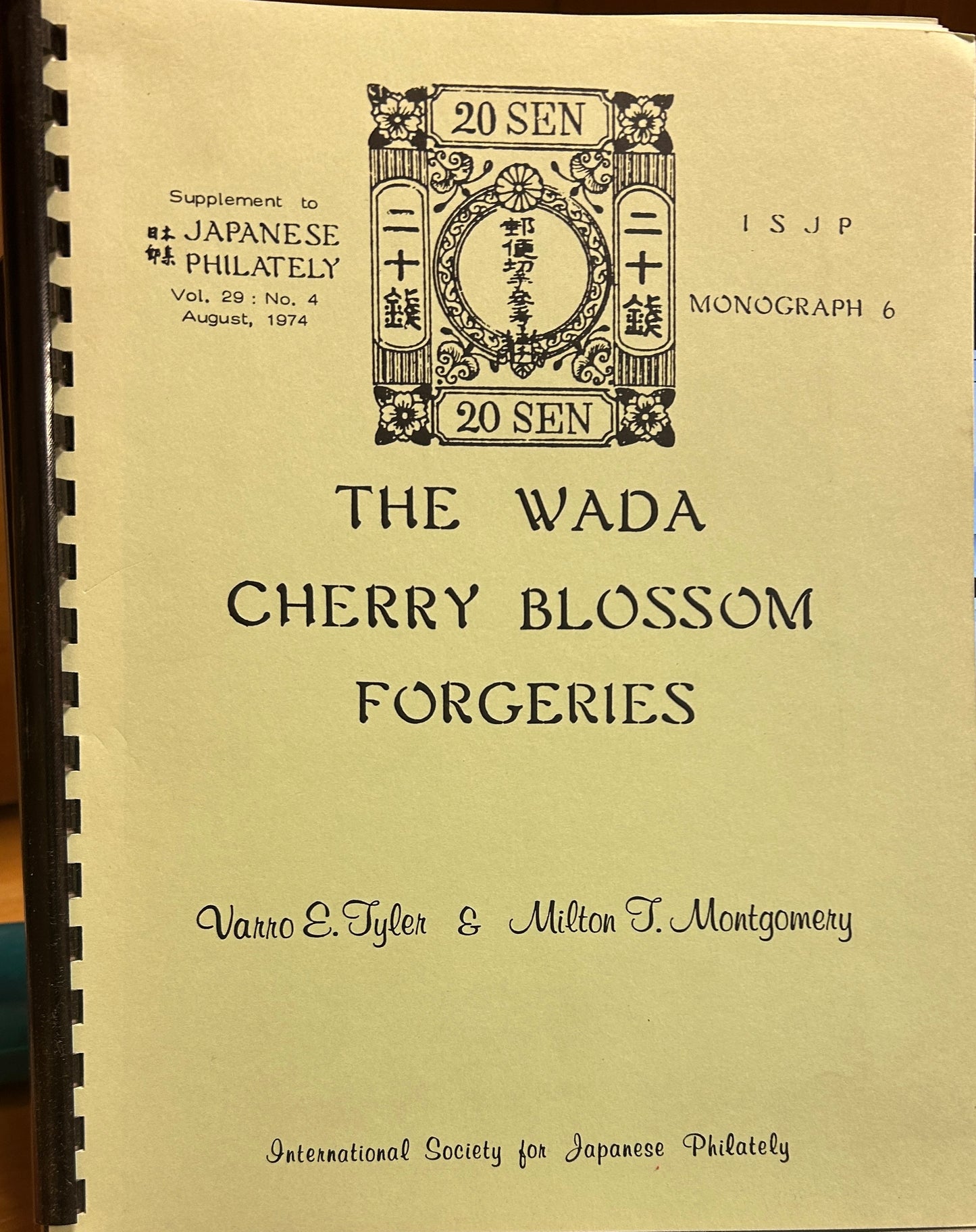 The Wada Cherry Blossom Forgeries