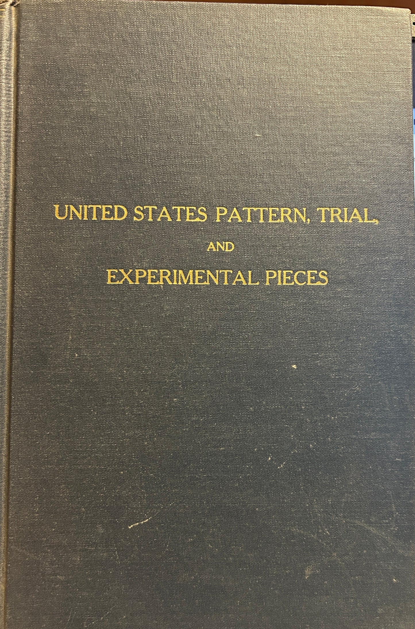 US Pattern, Trial And Experimental Pieces