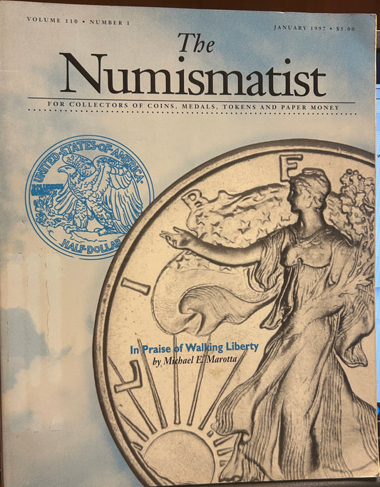 The Numismatist Volume 110 Number 1 And 2