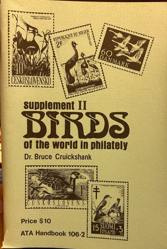 Supplement To Birds Of The World In Philately volume 1 and 2