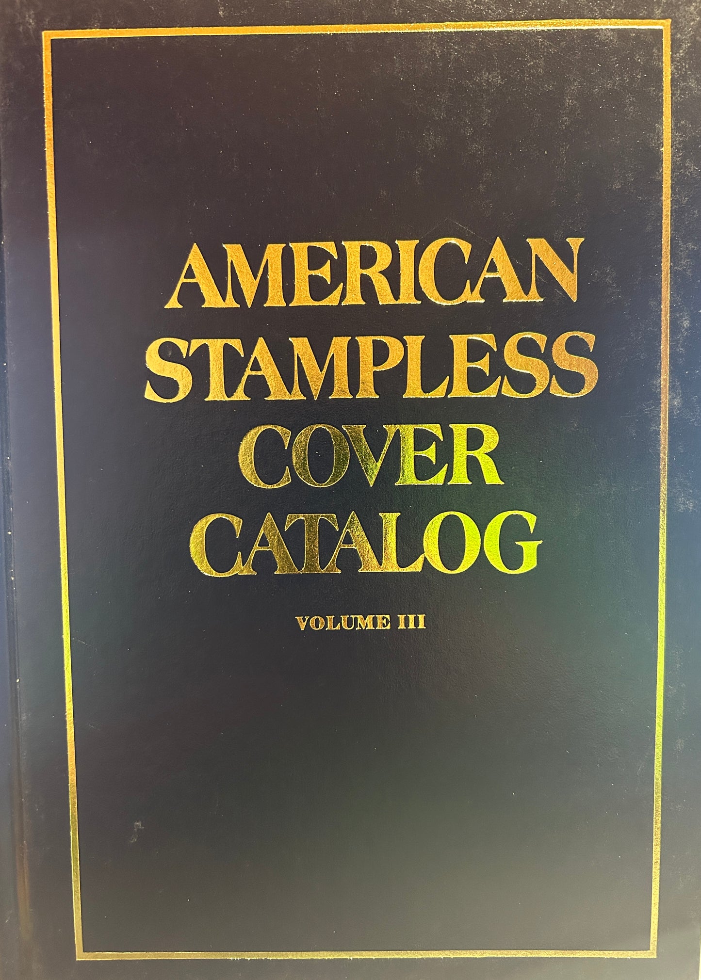American Stampless Cover #3 1993 Hard