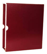 Minkus 2-Post Binder Slipcase - Maroon
