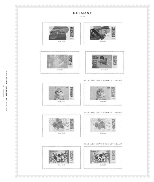 Minkus: Germany 2023 Supplement