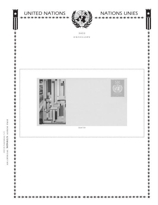 Minkus: UN Postal Stationery 2022